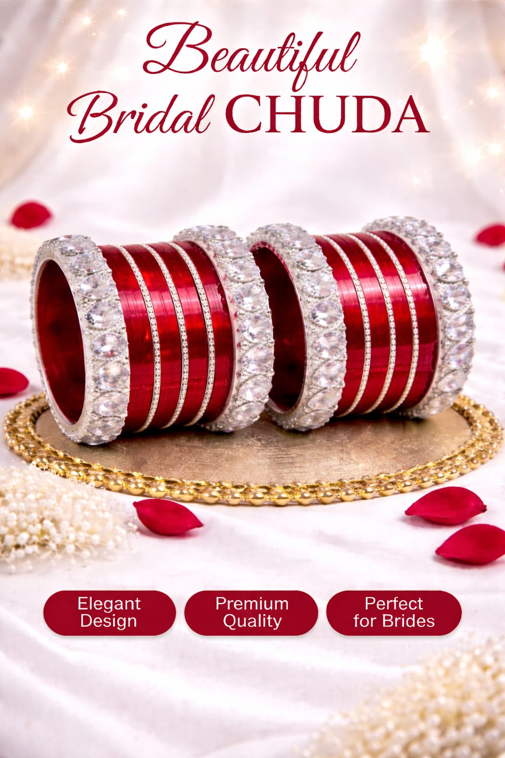 Beautiful Banarasi Bridal Chuda 4 Colour Available