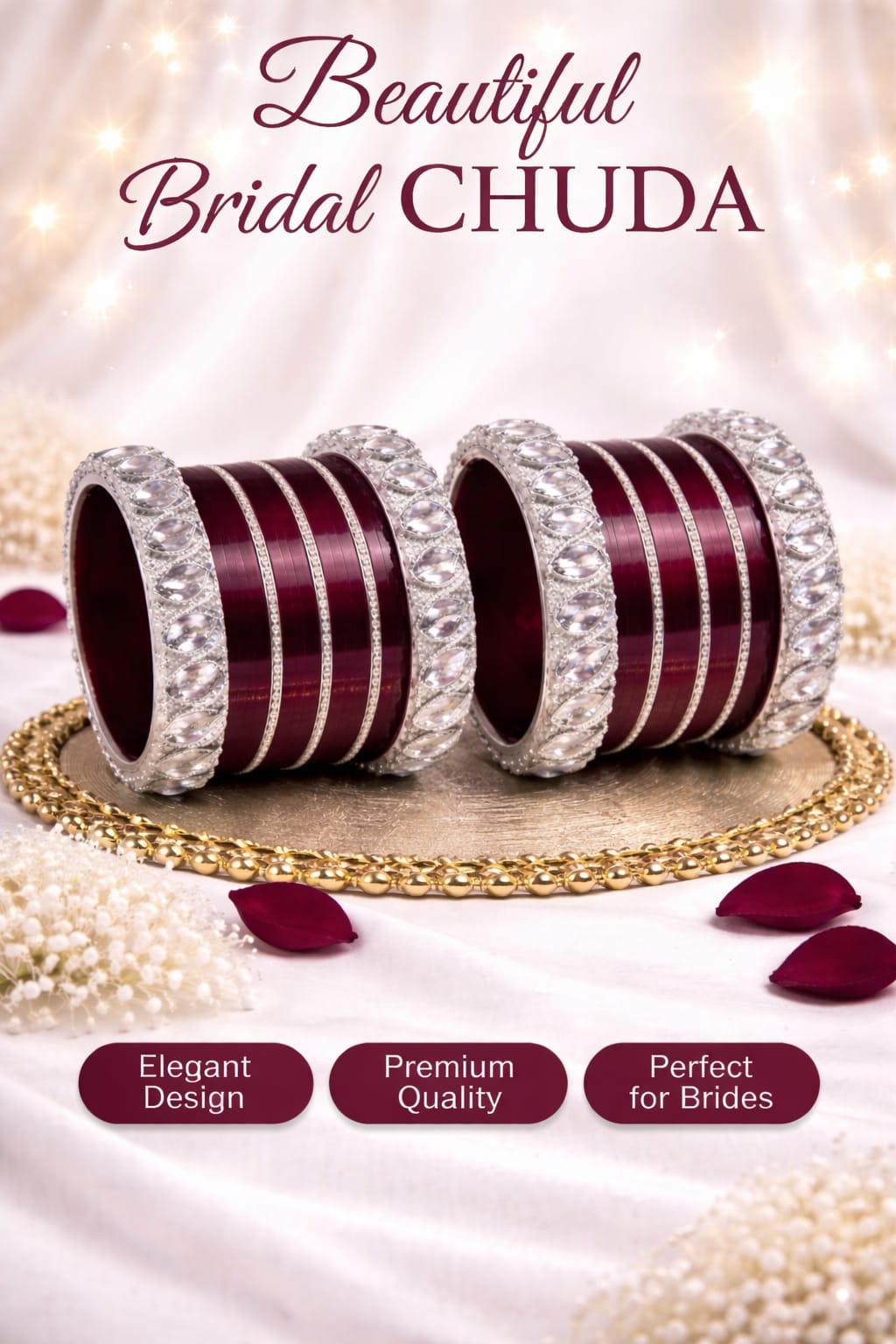 Beautiful Banarasi Bridal Chuda 4 Colour Available
